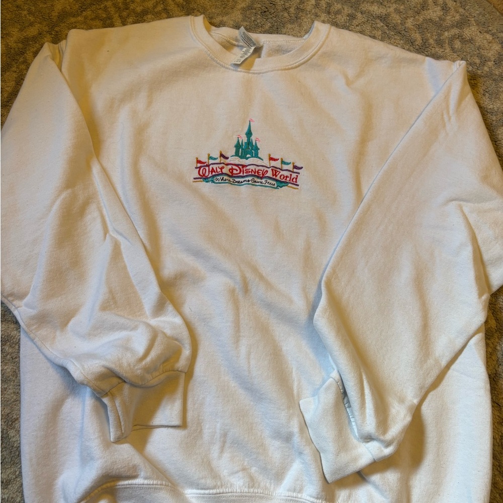 Embroidered Walt Disney World Crewneck
